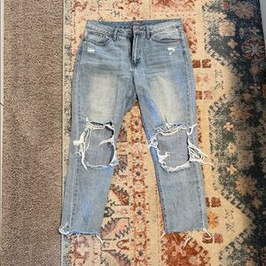 Just USA Faded Blue Denim Jeans